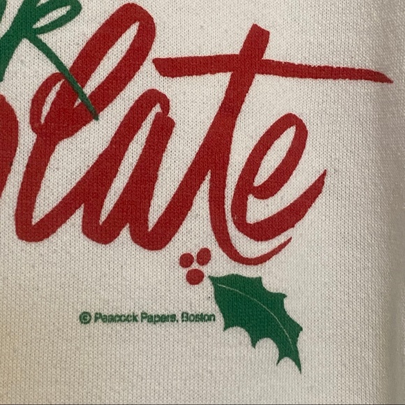 Authentic Vintage Christmas Sweatshirt - Picture 3 of 12